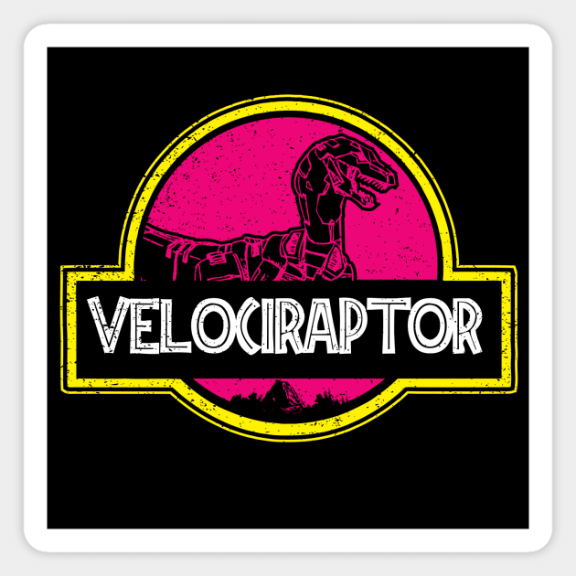 Velociraptor Magnet by Daletheskater